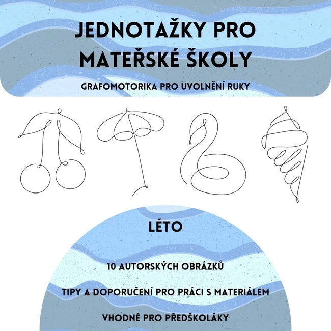 Jednotažky pro mateřské školy - léto