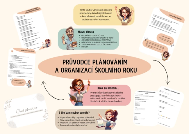 Průvodce - učitelky MŠ (plánování, organizace)