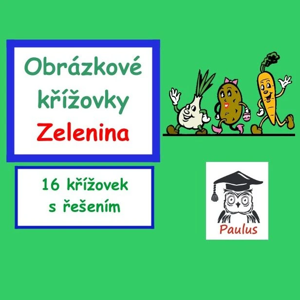 Obrázkové křížovky Zelenina