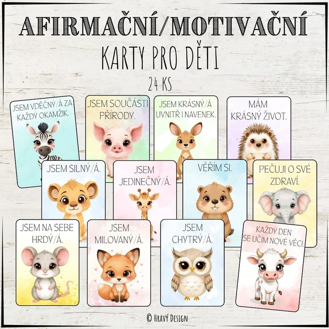 Afirmace pro děti