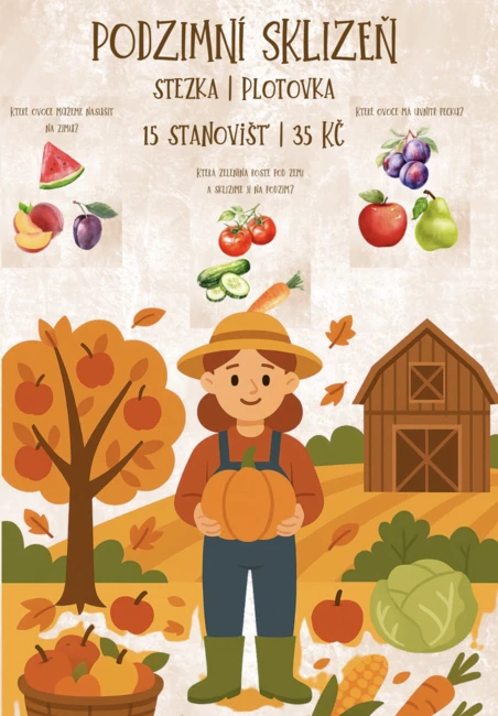🍎 STEZKA: Podzimní sklizeň 🍂