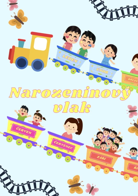 Narozeninovník - narozeniny, vlak