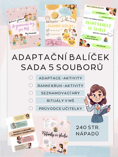 ADAPTAČNÍ BALÍČEK - sada 5 souborů