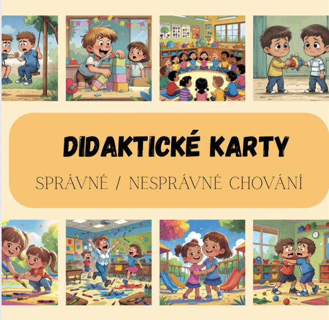 DIDAKTICKÉ KARTY - správné/nesprávné