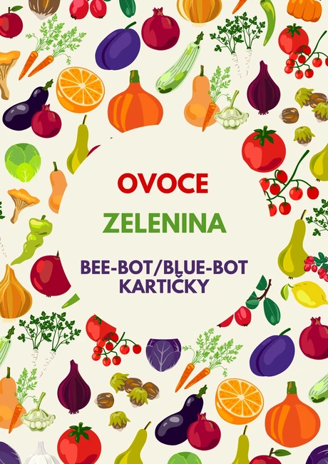 Ovoce a zelenina - Bee-bot/Blue-bot