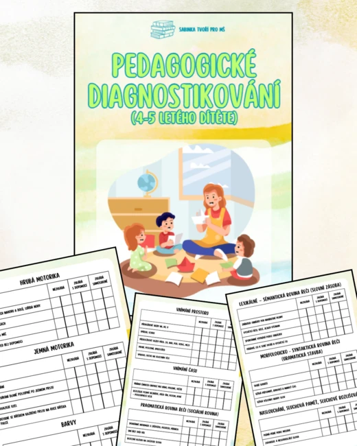 Pedagogické diagnostikování (4-5 let) - Dle nového RVP