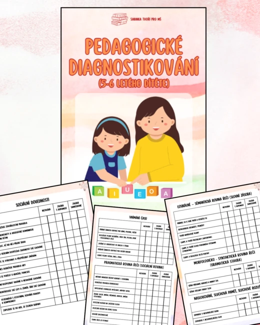 Pedagogické diagnostikování (5-6 let) - Dle nového RVP