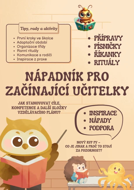 Nápadník začínající učitelky MŠ (přípravy, tipy)