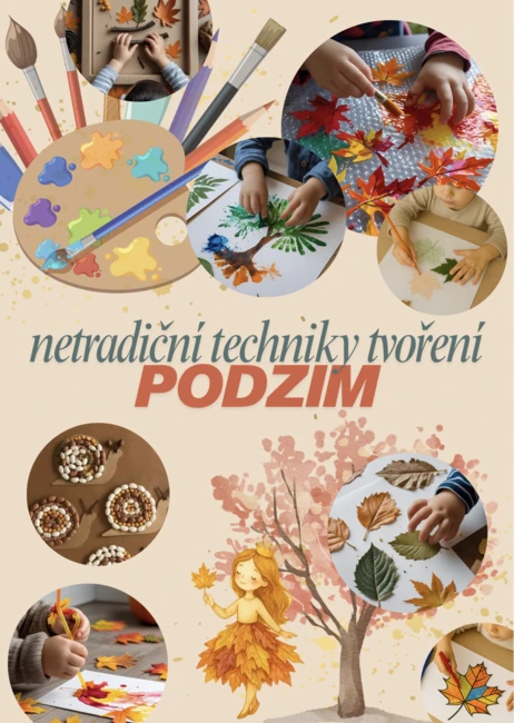Netradiční techniky - podzim (tvoření s dětmi)