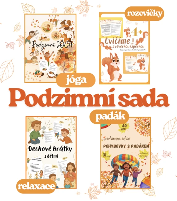 PODZIM: SADA - cvičení, pohybové hry, relaxace