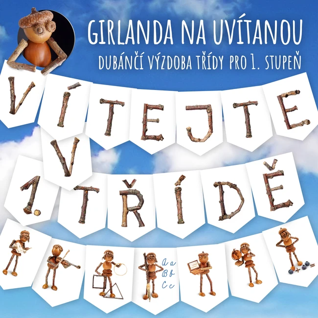 Girlanda na uvítanou
