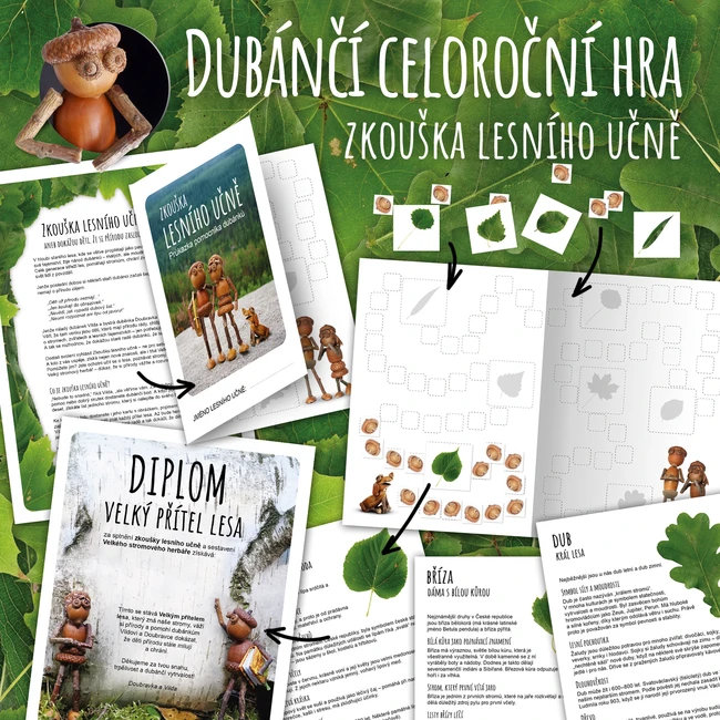 Dubánčí celoroční hra - Zkouška lesního učně