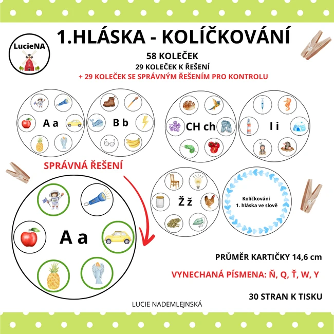 1. HLÁSKA KOLÍČKOVÁNÍ ABECEDA