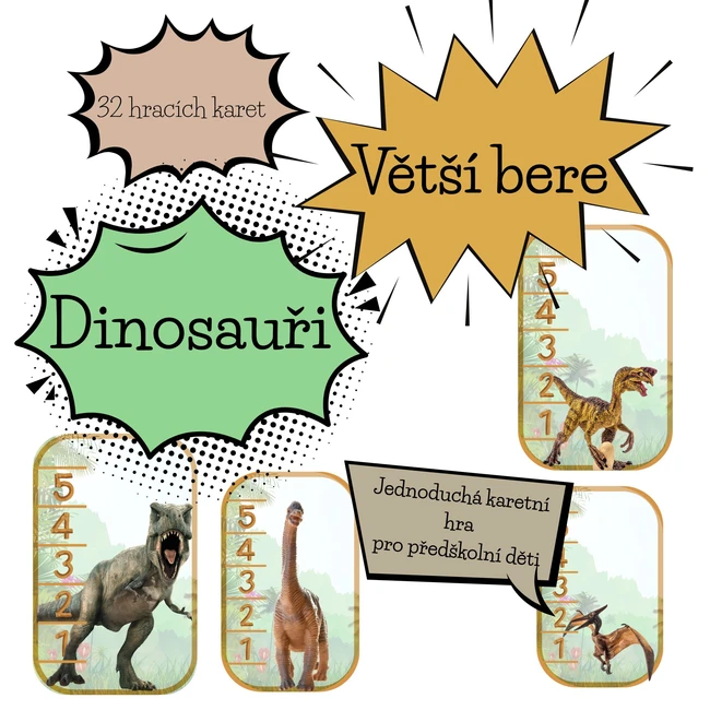 Větší bere - Dinosauři