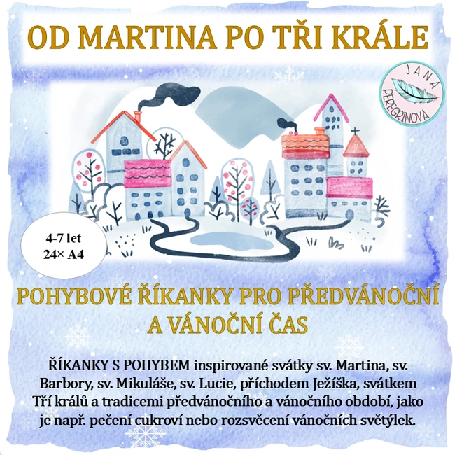 OD MARTINA PO TŘI KRÁLE – pohybové tematické říkanky 