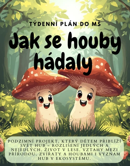 Houby - podzim (projekt)