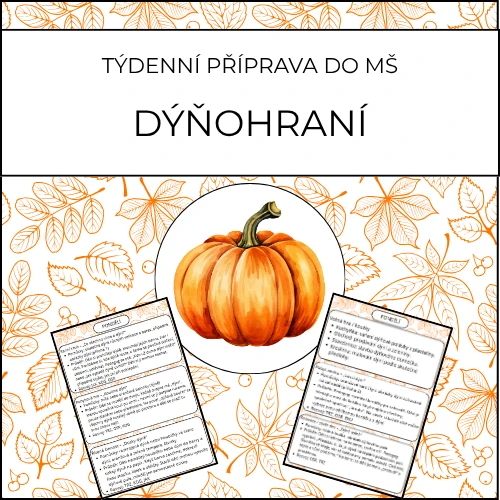 Dýňohraní: týdenní příprava do MŠ