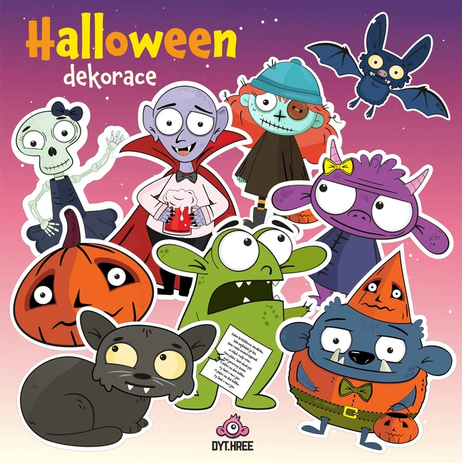 Halloweenské dekorace 