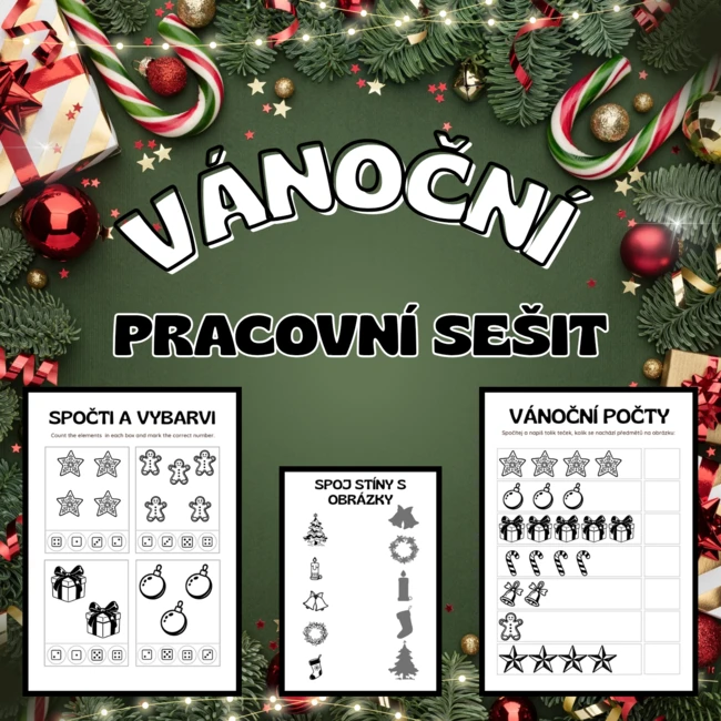 Vánoční pracovní sešit 