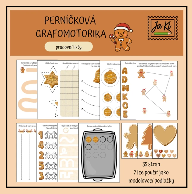 Perníčková grafomotorika