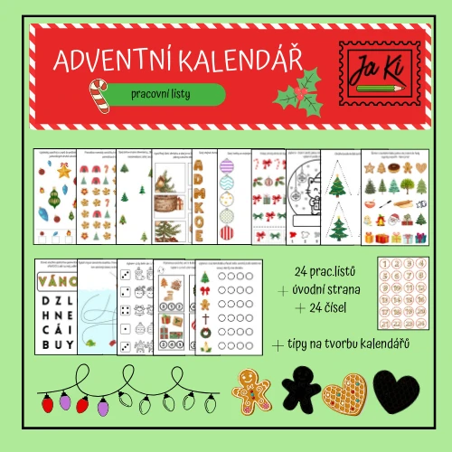 Adventní pracovní listy
