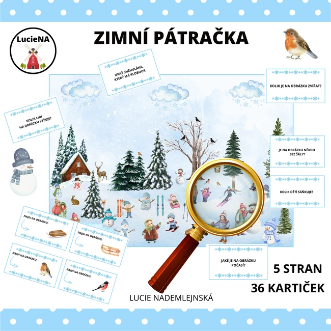 ZIMNÍ PÁTRAČKA