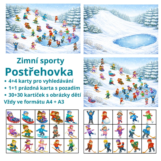 Postřehovka - zimní sporty