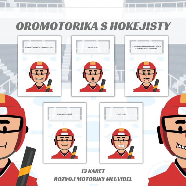 Oromotorika s hokejisty