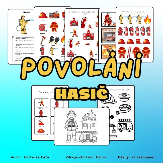 Povolání - hasič