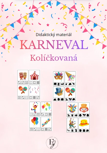 Karneval - kolíčkovaná 