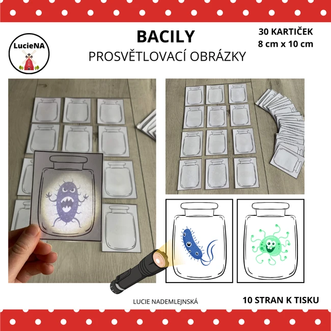 BACILY - PROSVĚTLOVACÍ OBRÁZKY