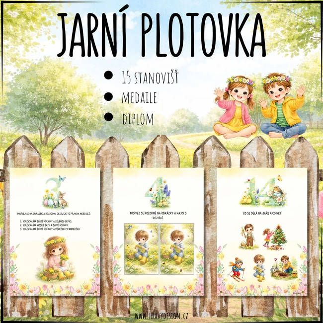 Jarní plotovka