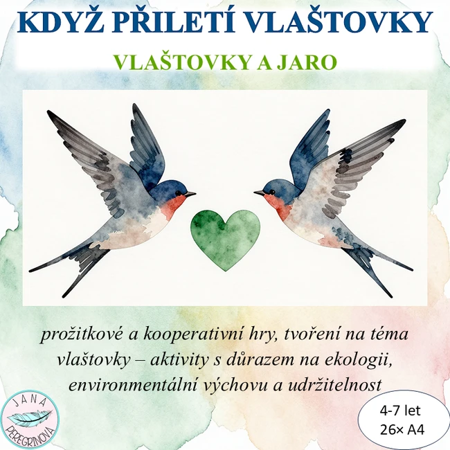 KDYŽ PŘILETÍ VLAŠTOVKY – VLAŠTOVKY A JARO