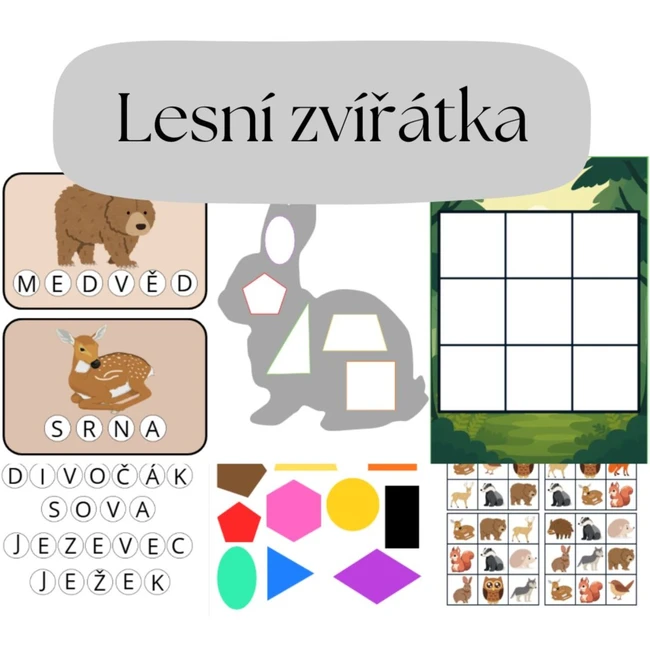 Lesní zvířátka