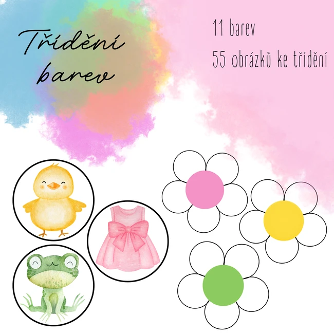 Třídění barev
