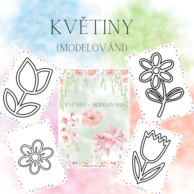 Květiny - modelování
