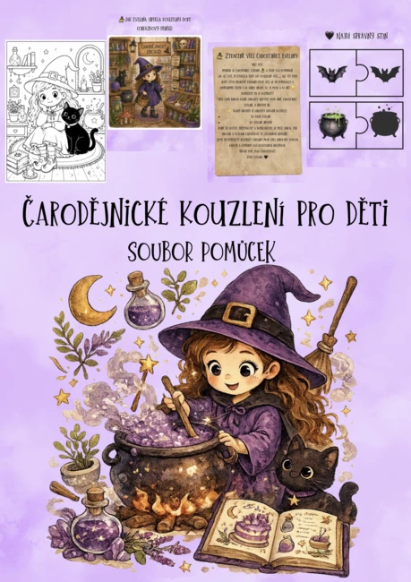 🧙‍♀️✨ ČARODĚJNICKÉ KOUZLENÍ PRO DĚTI ✨🧙‍♀️