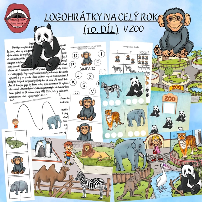 LOGOHRÁTKY NA CELÝ ROK 10. DÍL V ZOO
