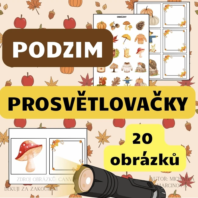 PODZIM - prosvětlovačky