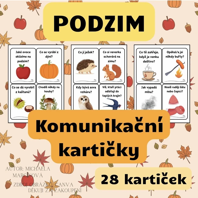 PODZIM - pravda/lež - barevné