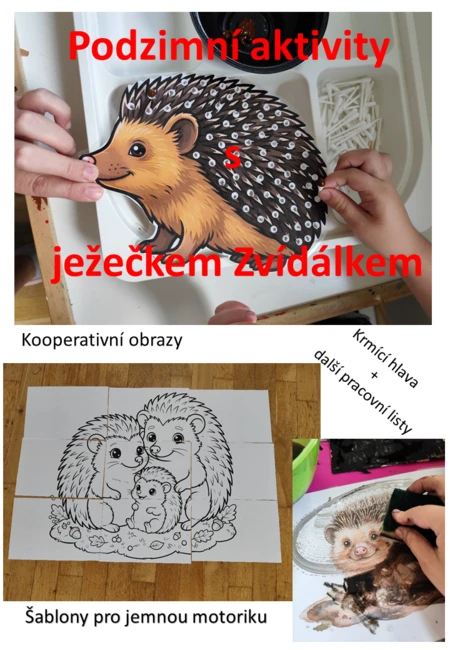 Podzimní aktivity s ježečkem Zvídálkem