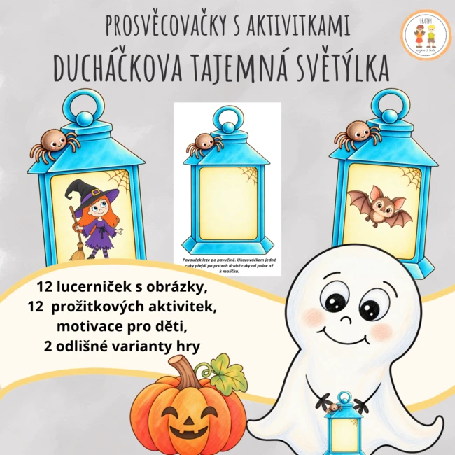 Ducháčkova tajemná světýlka - Prosvěcovačky s aktivitkami