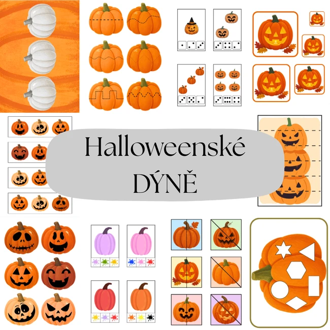 Halloweenské dýně
