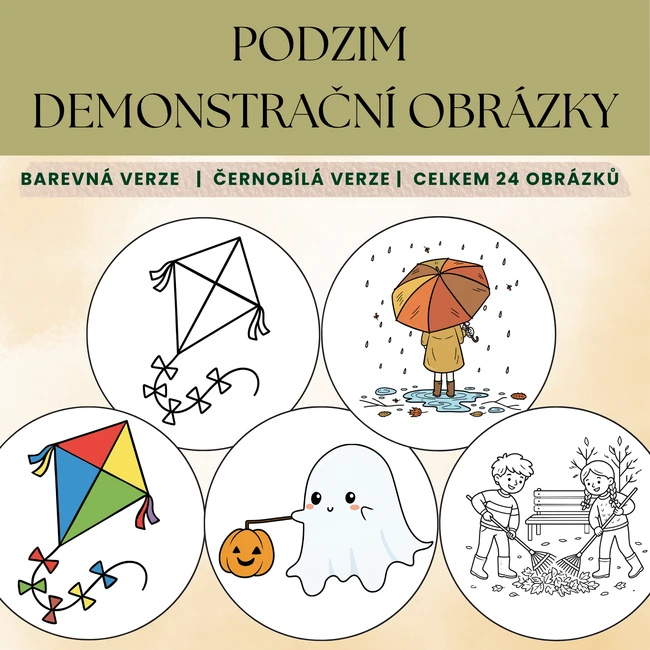 Demonstrační obrázky - Podzim