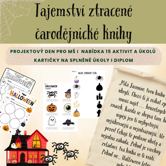 Tajemství ztracené čarodějnické knihy