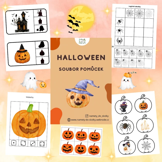 Halloween - Soubor pomůcek