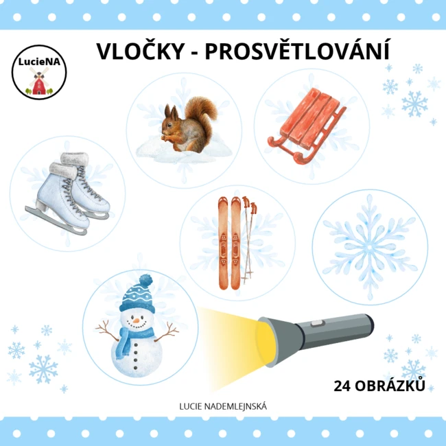 Vločky prosvětlování