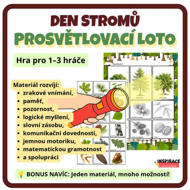 DEN STROMŮ - prosvětlovací  loto