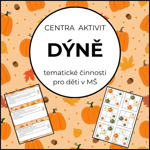Dýně - centra aktivit do MŠ