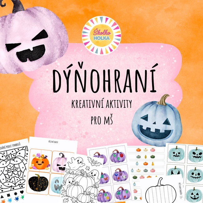 DÝŇOHRANÍ – tvořivé a hravé aktivity s dýněmi